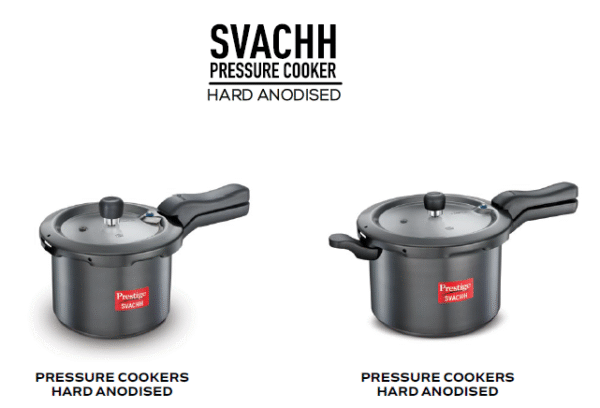 Prestige Svachh Pressure Cooker Hard Anodised